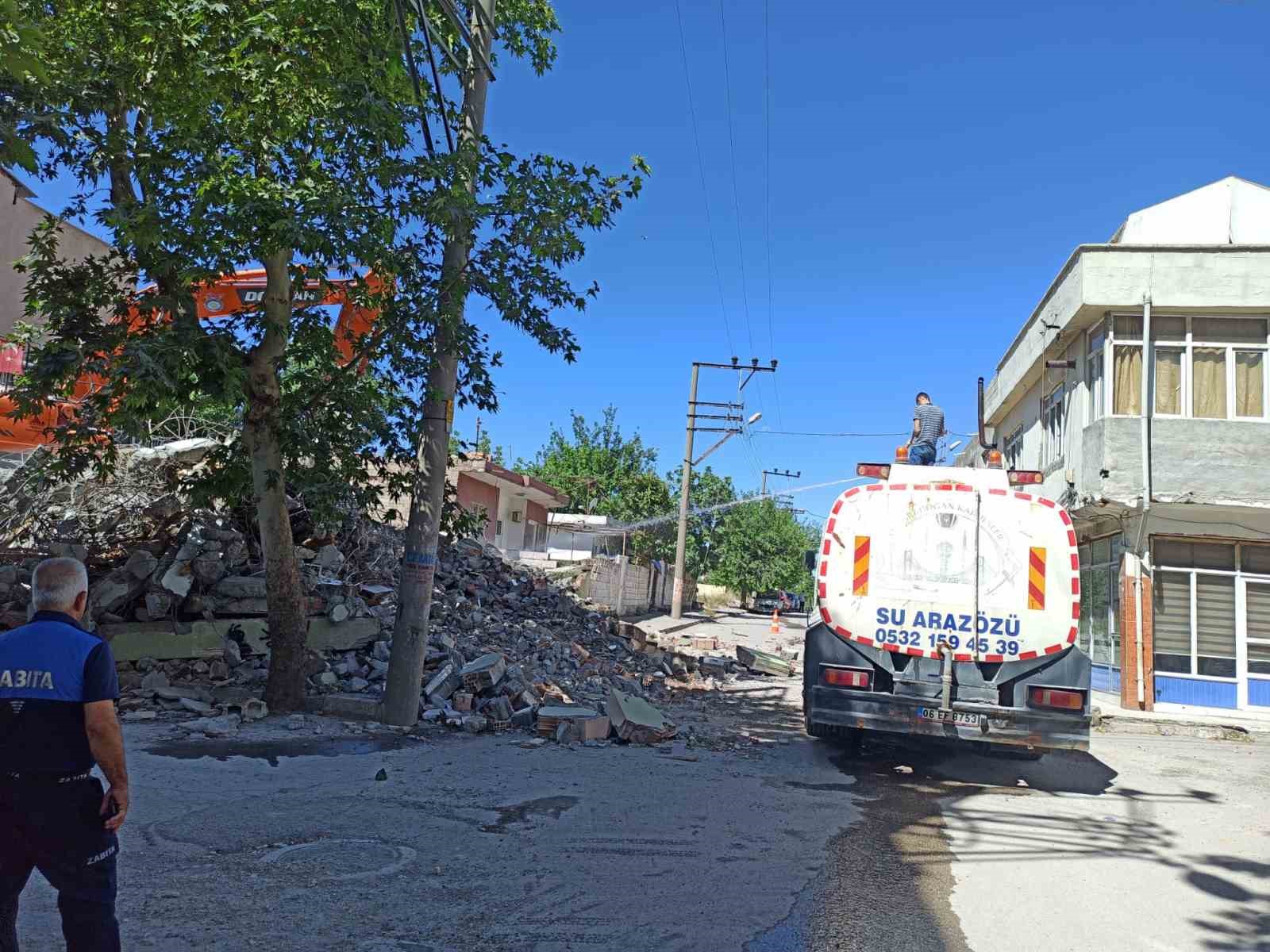 Kontrolsüz yıkım ve moloz dökümlerine göz açtırılmıyor