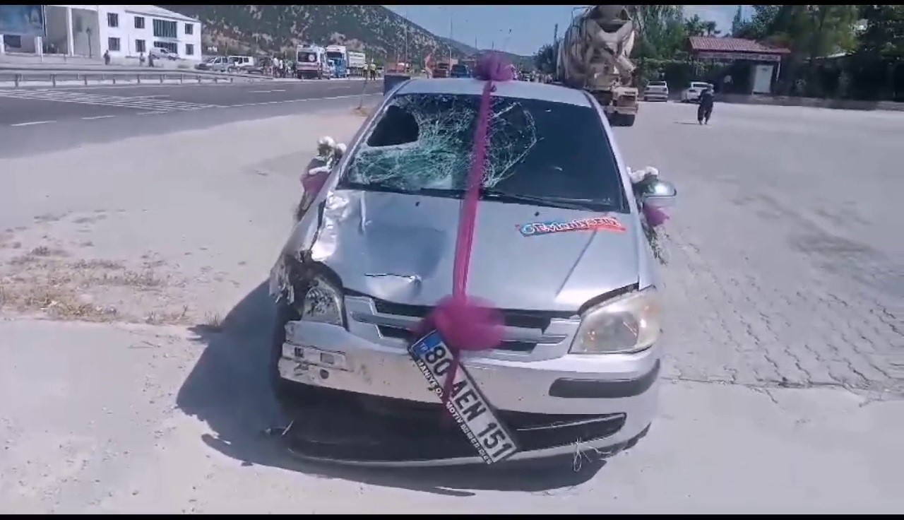 Kahramanmaraş&rsquo;ta otomobil ile elektrikli bisiklet &ccedil;arpıştı: 1 &ouml;l&uuml;
