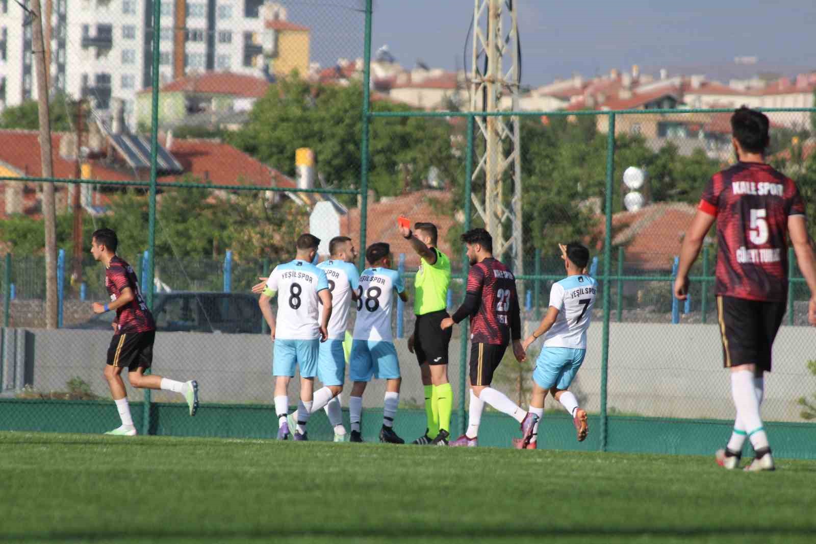 Kayseri 2. Amatör Küme Play-Off Final: Kalespor: 3 - Yeşilspor: 0
