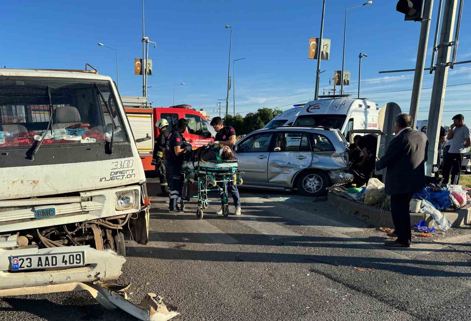 Diyarbakır’da geçen ay meydana gelen trafik kazalarında 629 kişi yaralandı
