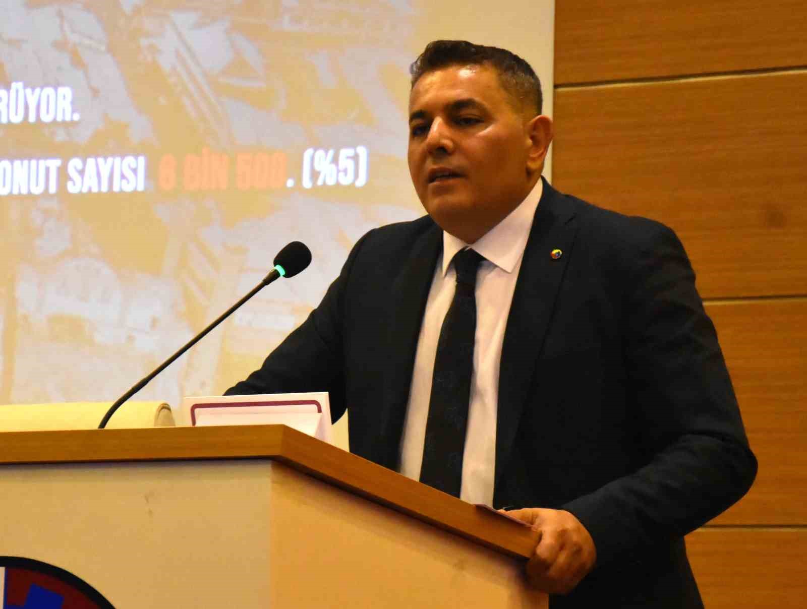 Sadıkoğlu: &quot;Biriken vergi borçlarının bir defaya mahsus silinmesini talep ediyoruz&quot;