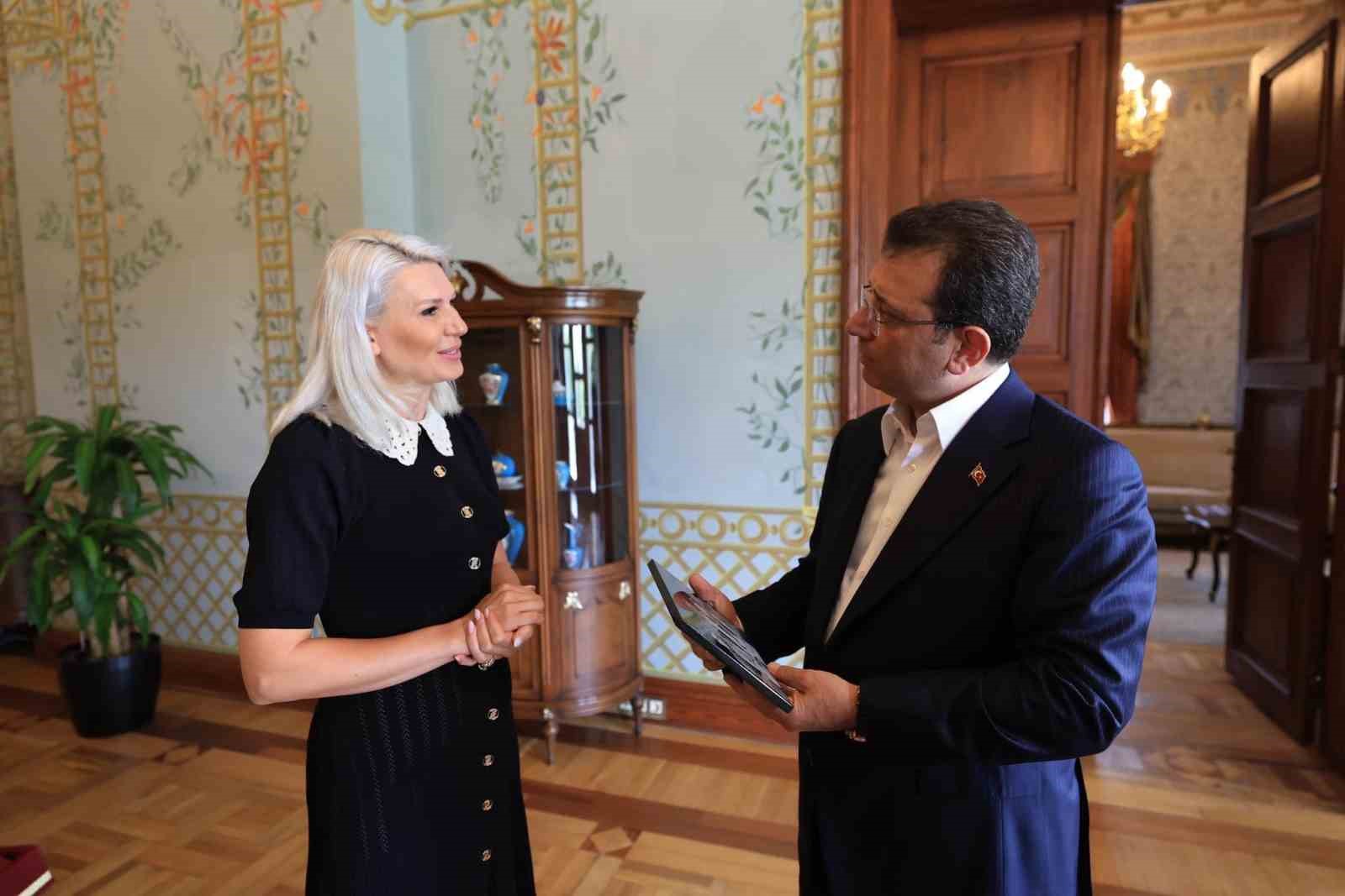 Başkan Subaşı, İmamoğlu ile g&ouml;r&uuml;şt&uuml;
