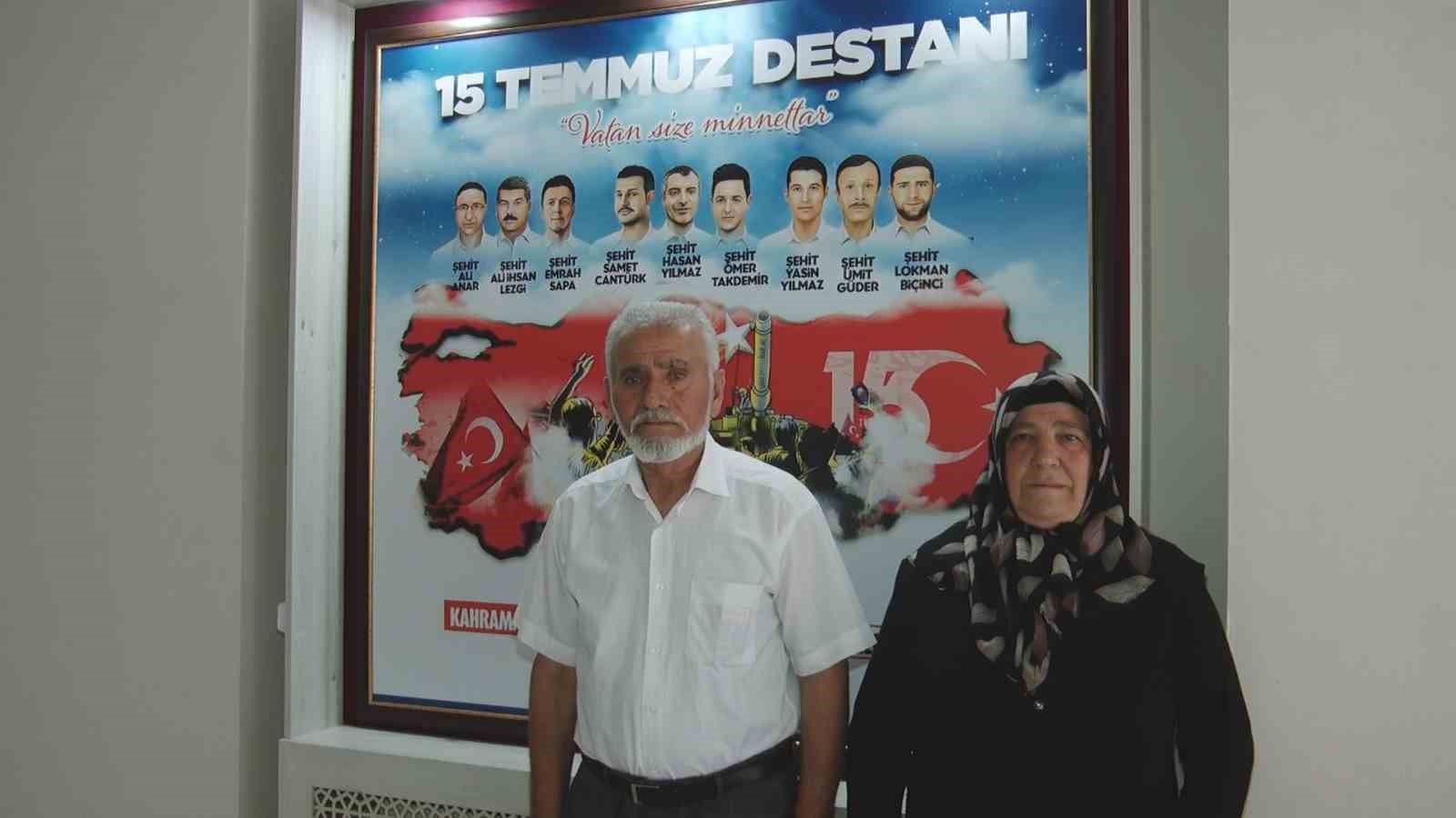 15 Temmuz şehidi Lokman Biçinci’nin annesi: "Döndü bana baktı ve ‘Anne hakkını helal et’ dedi"
