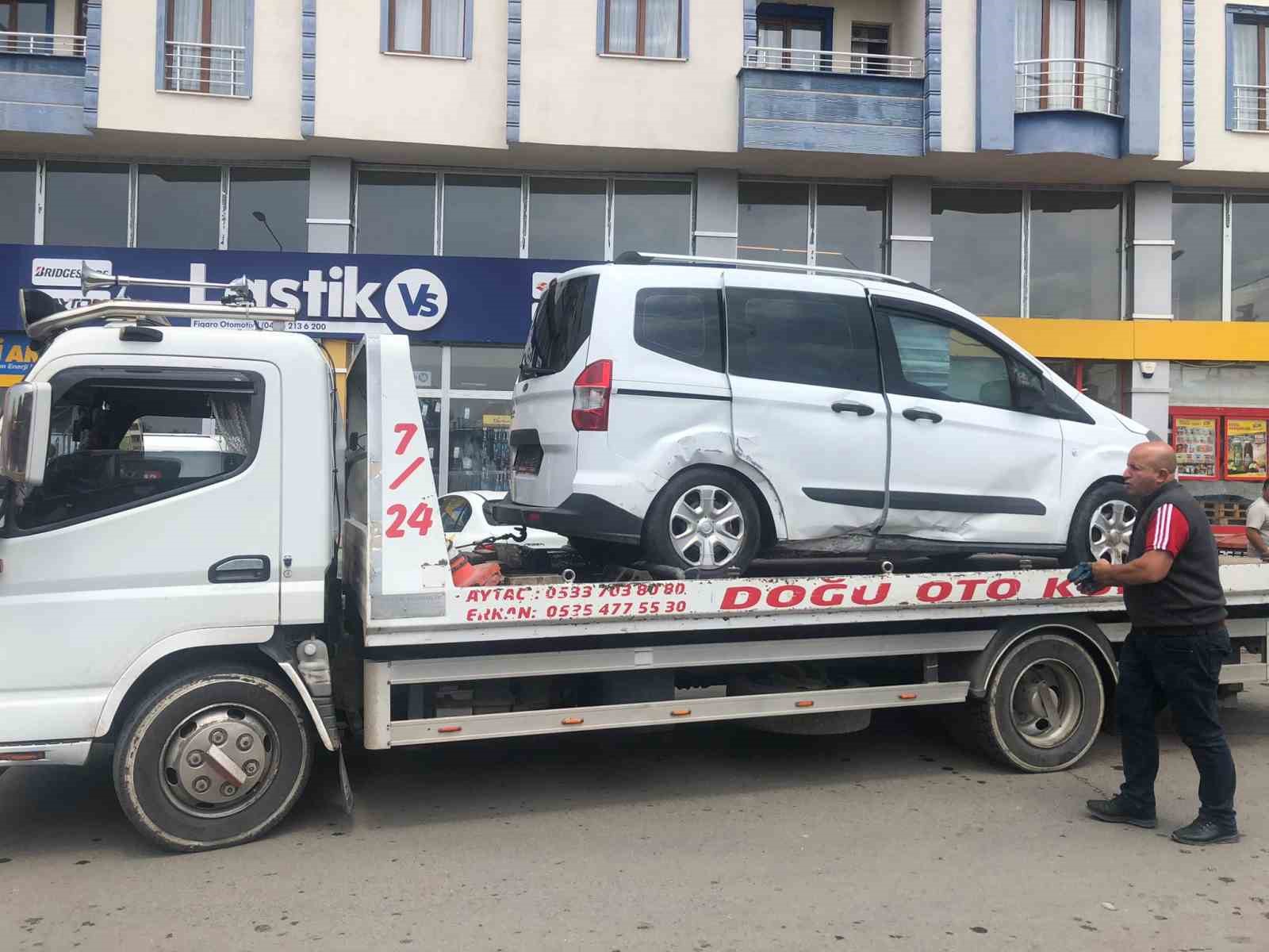 Kars’ta trafik kazası: 1 yaralı