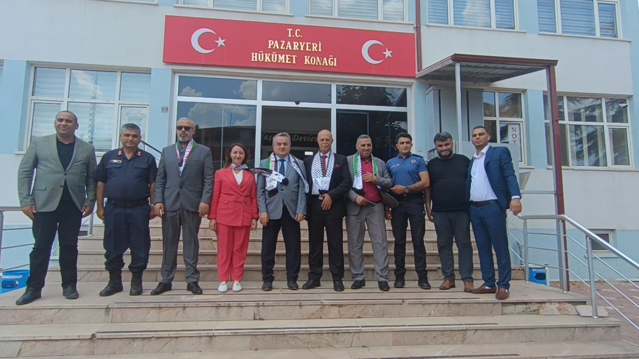 Filistin halkının yanında olmak i&ccedil;in kardeş şehir oldular
