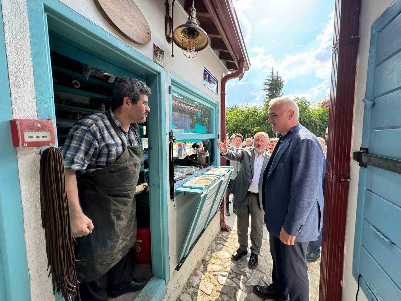 Bakan Ersoy’dan Çorum’un Uluslararası Kültür Destinasyonu’na eklenmesi için talimat