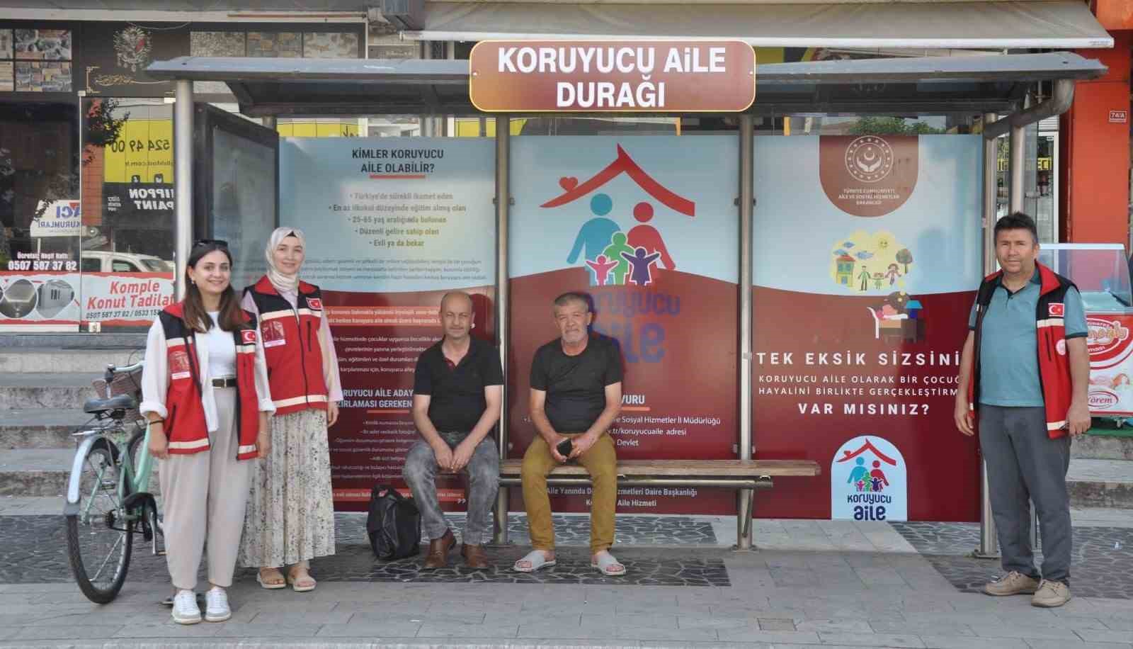 Koruyucu aile durağı oldu
