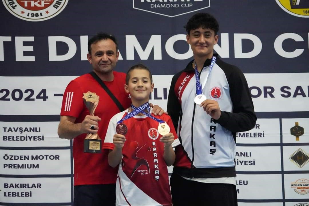 Karate Diamond Cup 2024’e Ispartalı sporcular damga vurdu