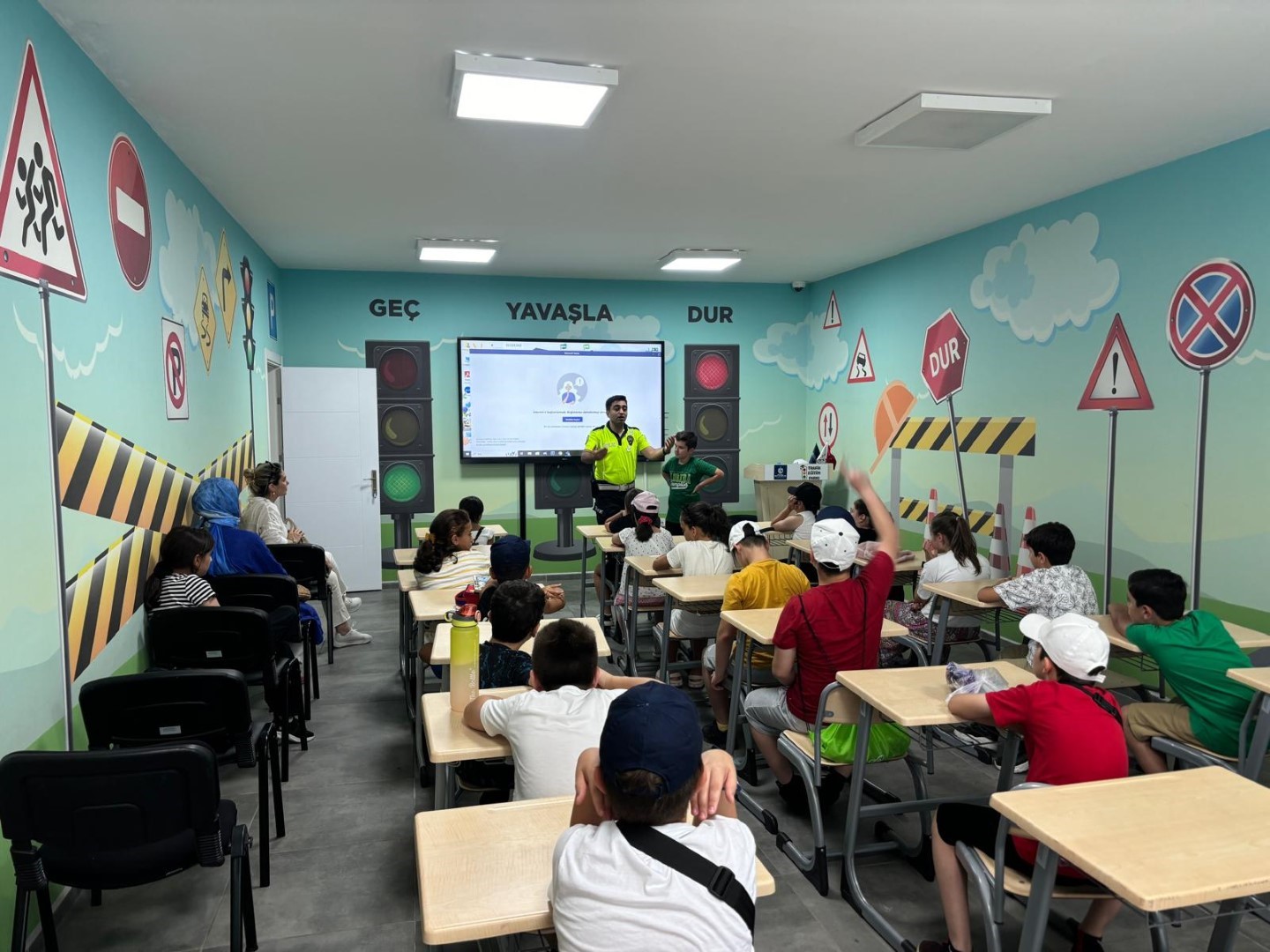 Trafik Eğitim Parkında yaz eğitimleri başladı