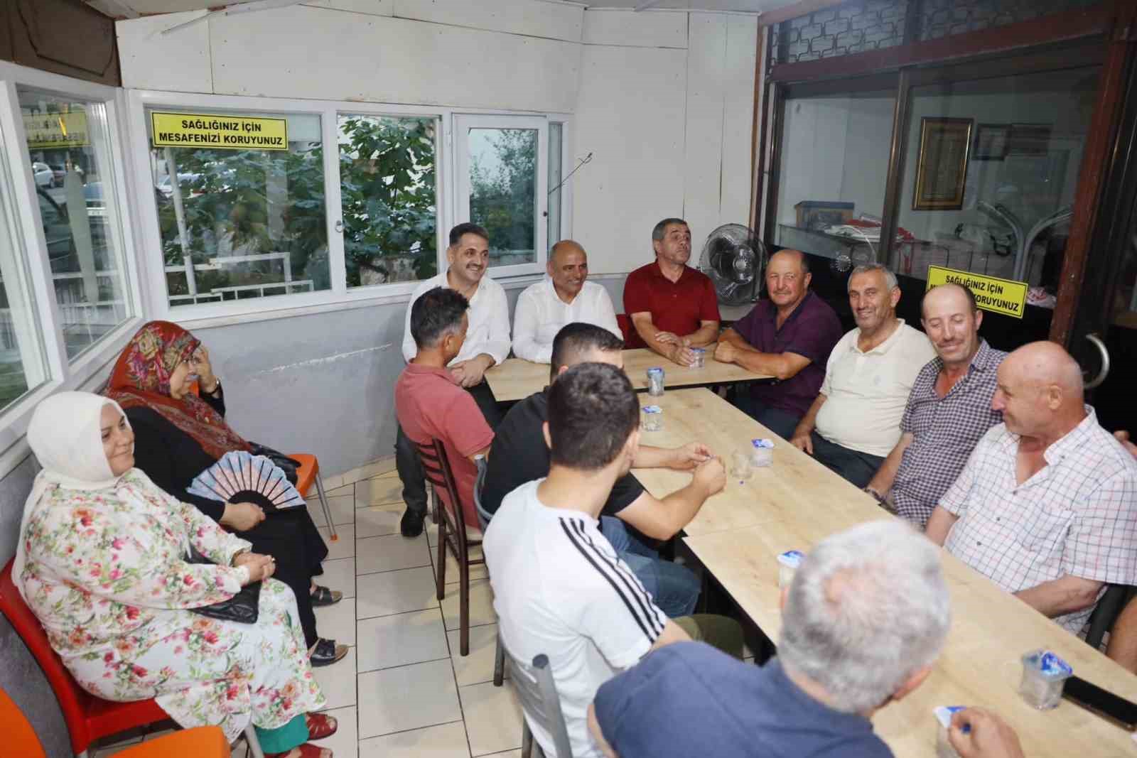 Başkan Söğüt: "Hizmet aşkıyla gece gündüz demeden çalışmaya devam edeceğiz"
