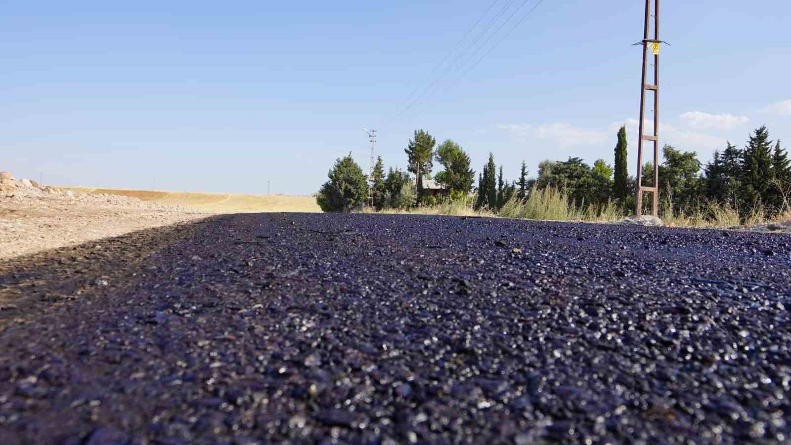 Şikayetlere neden olan yol asfaltlandı