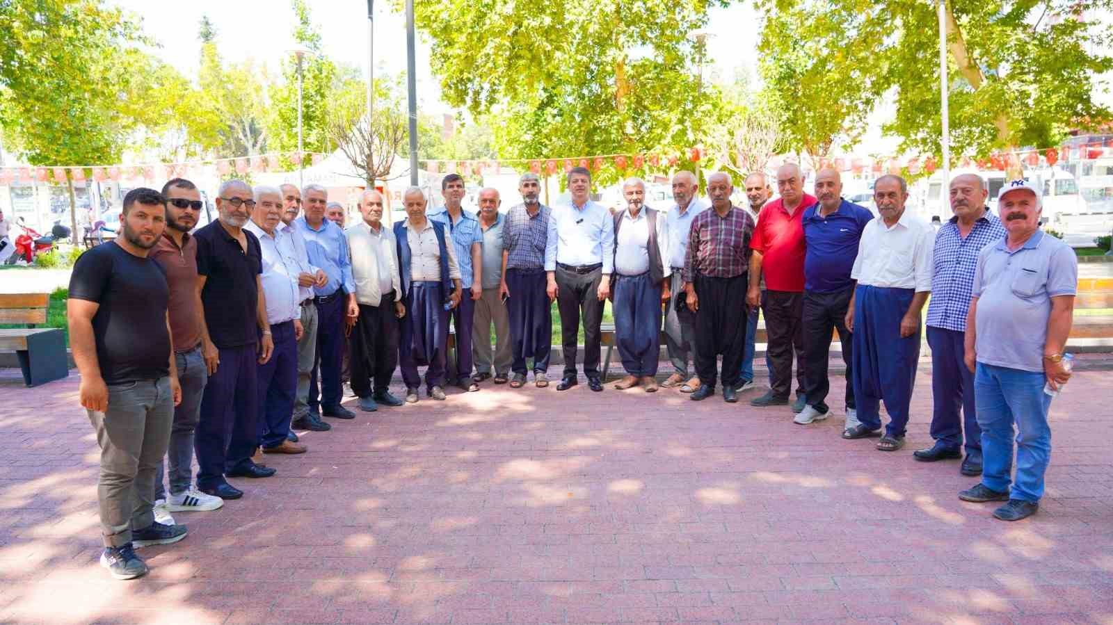 Başkan Tutdere, emekli lokantası ve çay evi yapılacağını söyledi