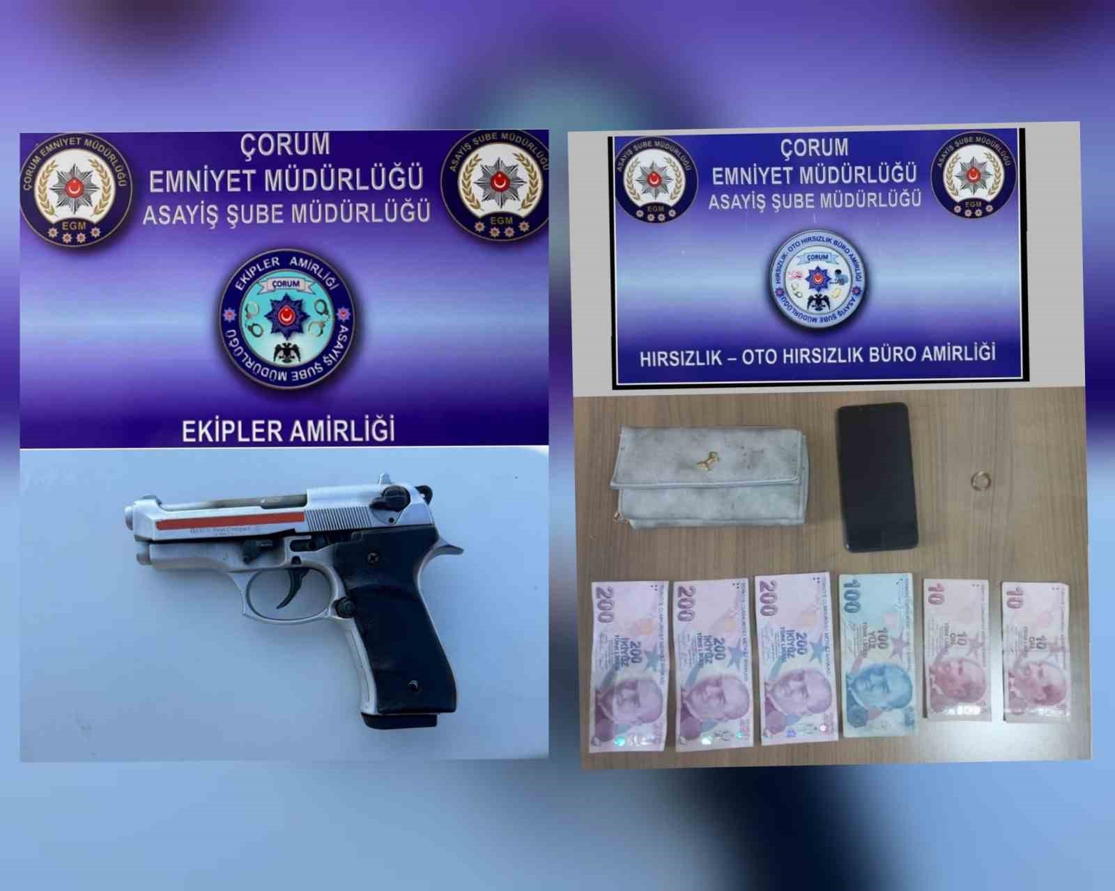 Çorum polisinin şok uygulamaları devam ediyor