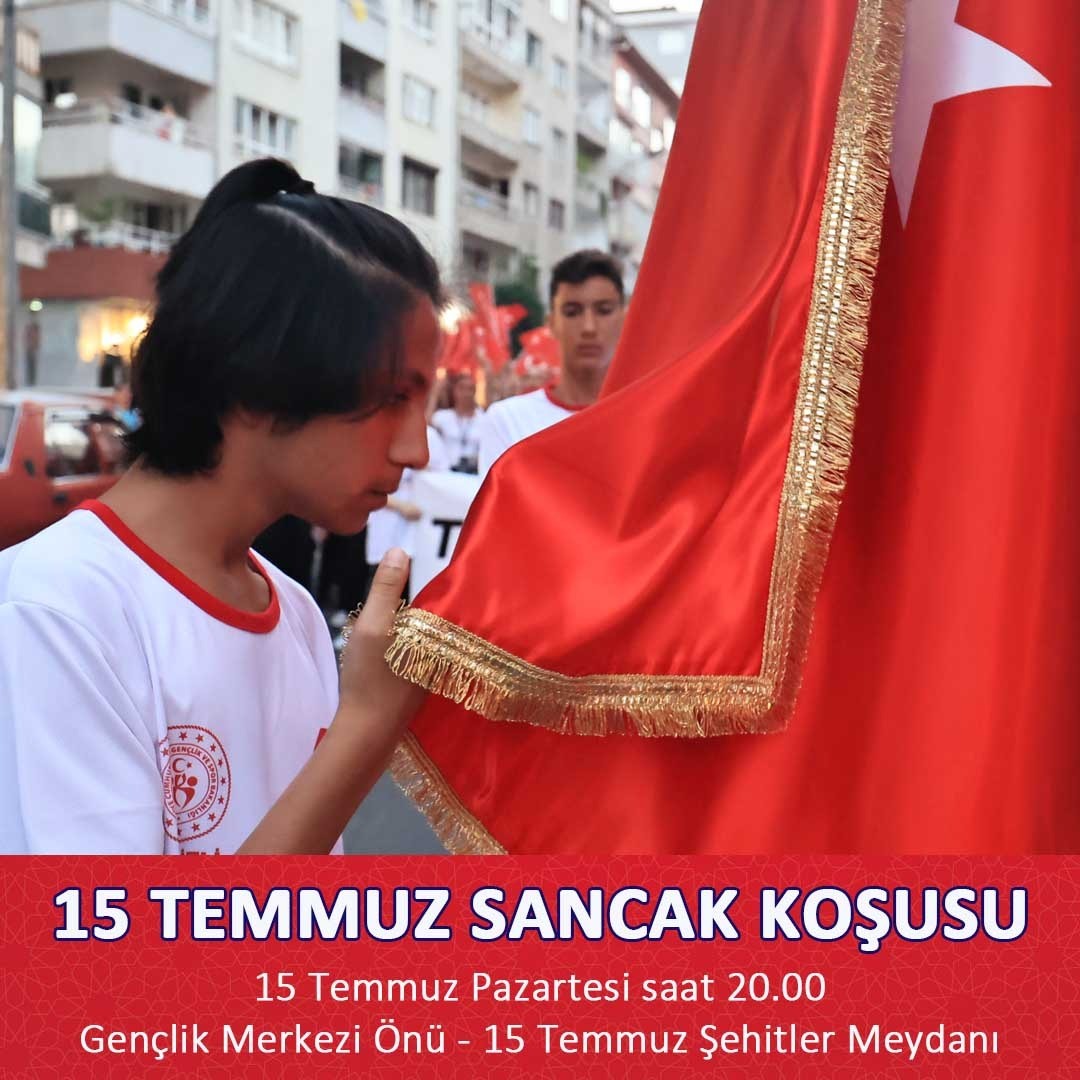 Denizli’de 15 Temmuz Sancak Koşusu düzenlenecek
