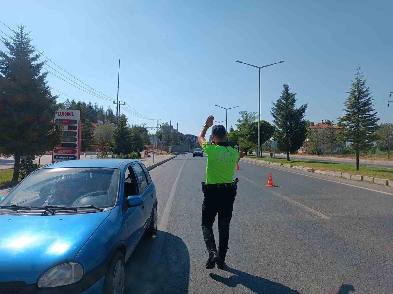 Tavşanlı&rsquo;da trafik denetimleri artırıldı
