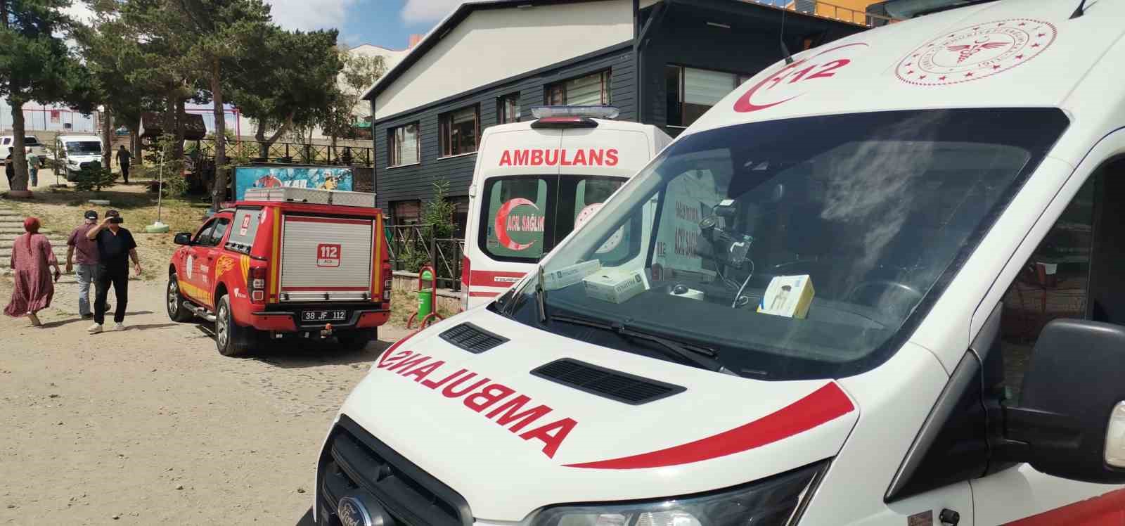 Erciyes’te dağcılar kaza geçirdi