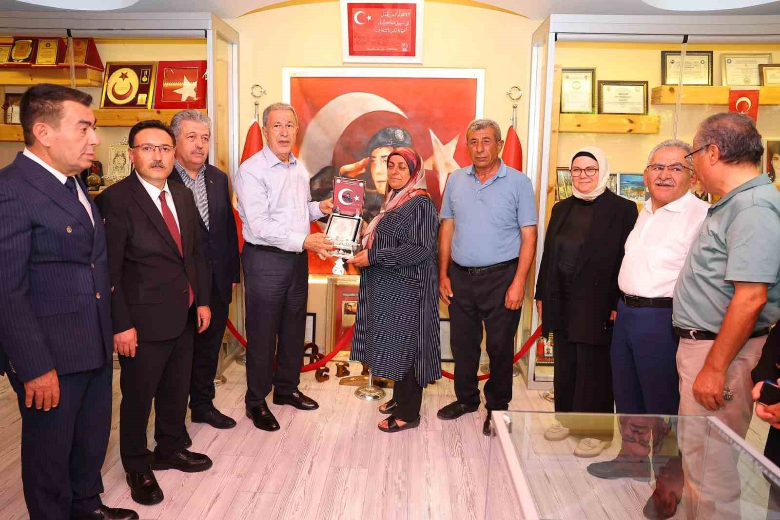 Başkan Büyükkılıç, 15 Temmuz kahramanlarından Şehit Cennet Yiğit’i de unutmadı