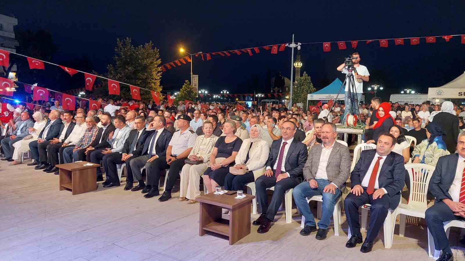 Tekirdağ&rsquo;da 15 Temmuz anma t&ouml;reni d&uuml;zenlendi
