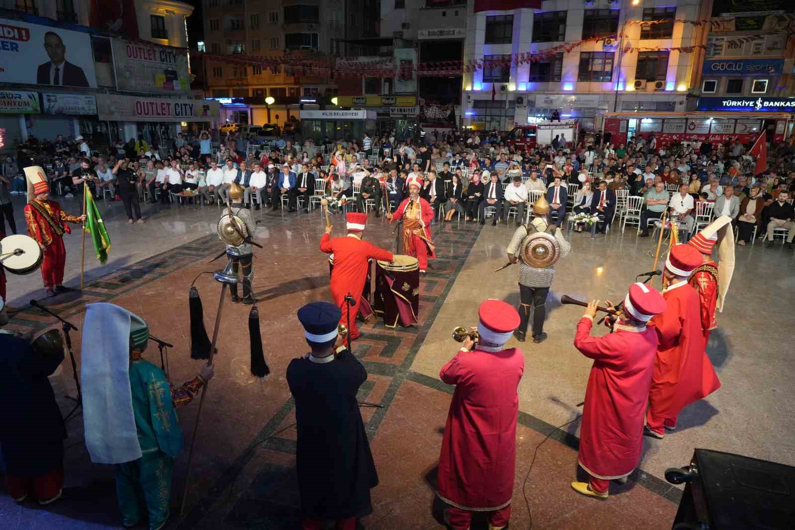 Kilis’te 15 Temmuz nöbetine yoğun ilgi