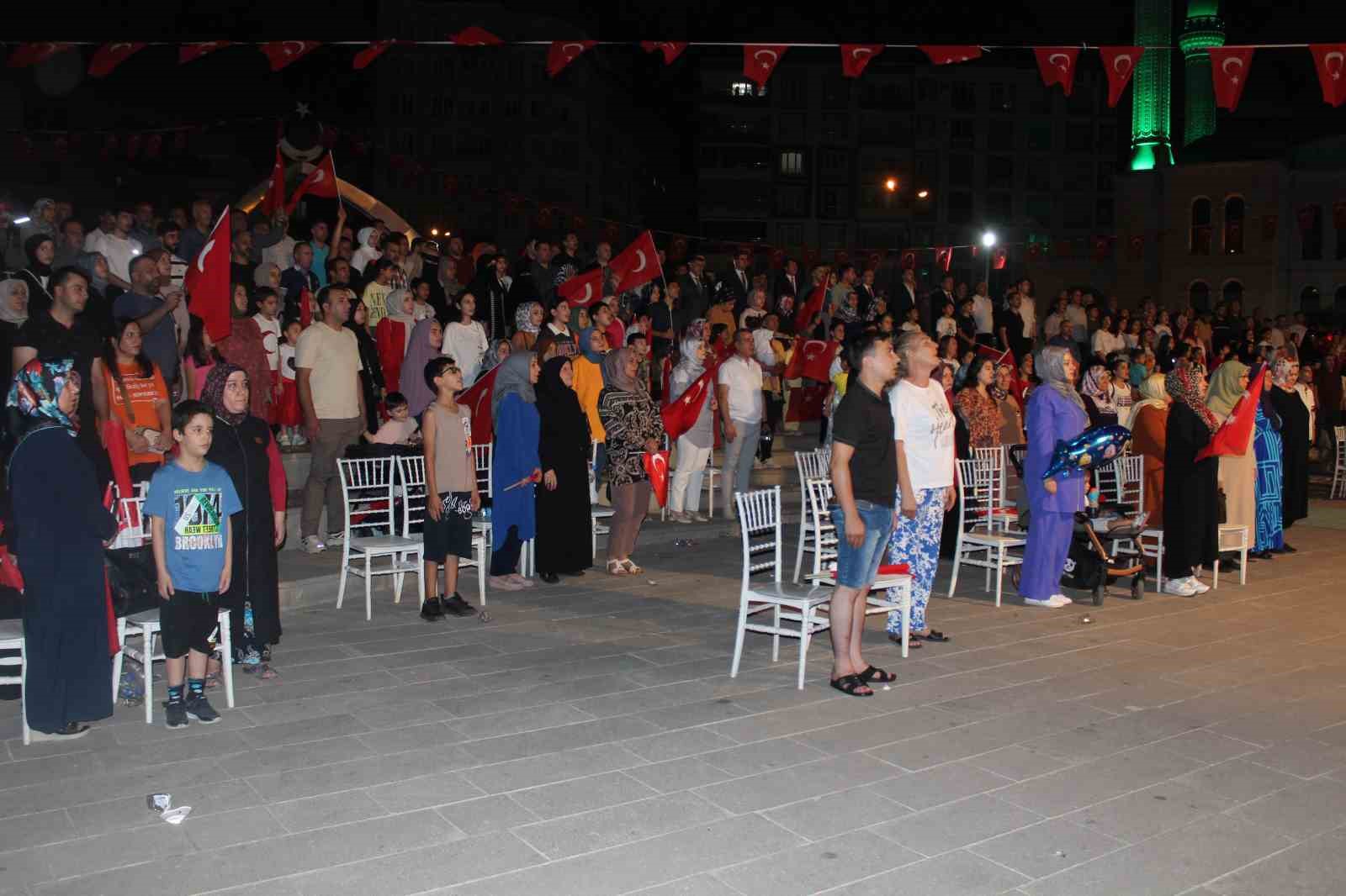 Siirt&rsquo;te 15 Temmuz anma programı ger&ccedil;ekleşti
