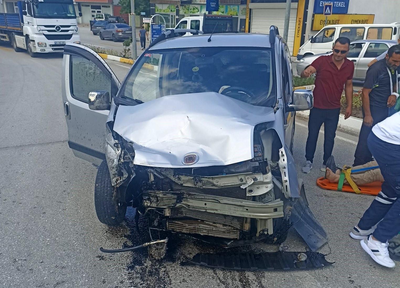 Erzincan&rsquo;da trafik kazası: 7 yaralı
