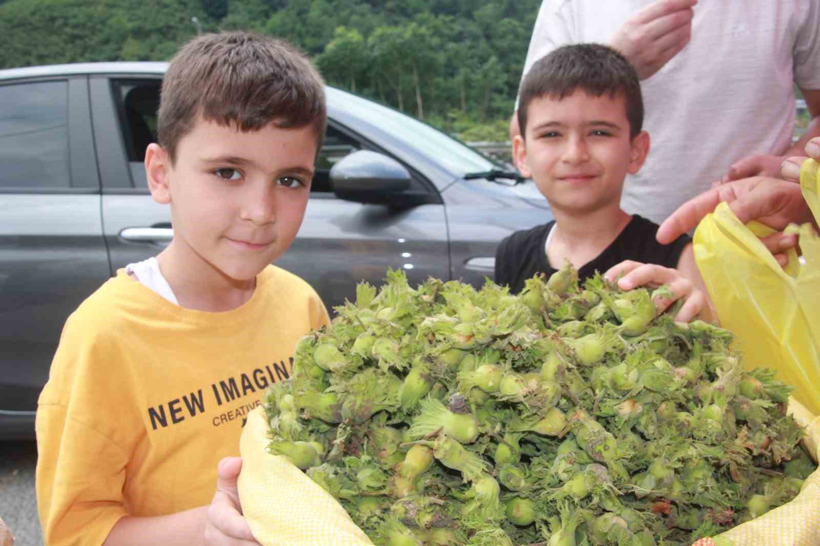 Ordu’da taze fındık tezgahlarda: Kilosu 100 TL
