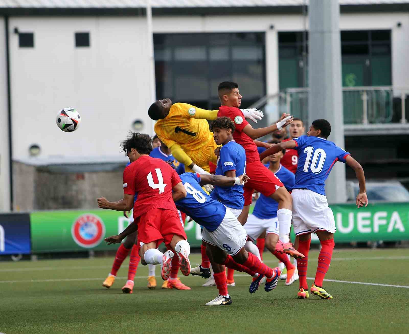 U19 Milli Futbol Takımı, Fransa’ya 2-1 yenildi
