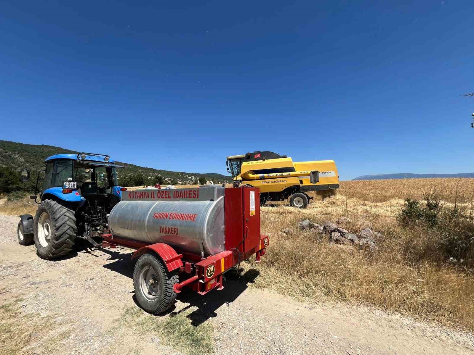 K&uuml;tahya&rsquo;da bi&ccedil;erd&ouml;verlerin yanında su tankeri bulundurma zorunluluğu
