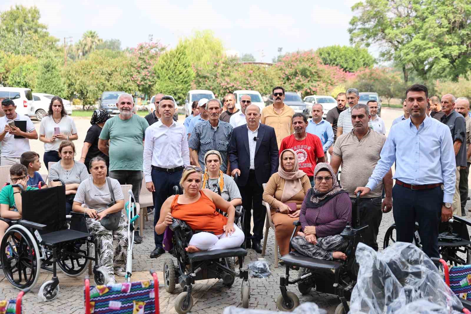 Y&uuml;reğir Belediyesinden engellilere destek
