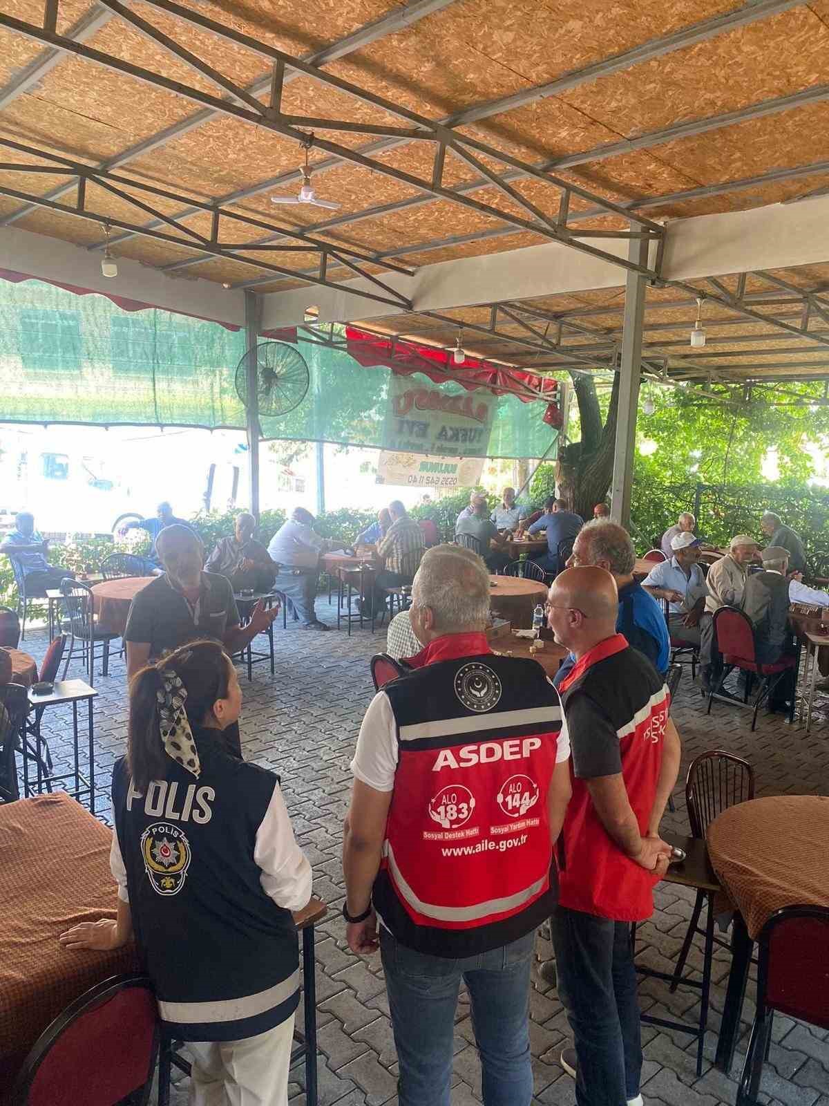 &Ccedil;emişgezek&rsquo;te sokakta &ccedil;alıştırılan veya dilendirilen &ccedil;ocuk bulunmuyor
