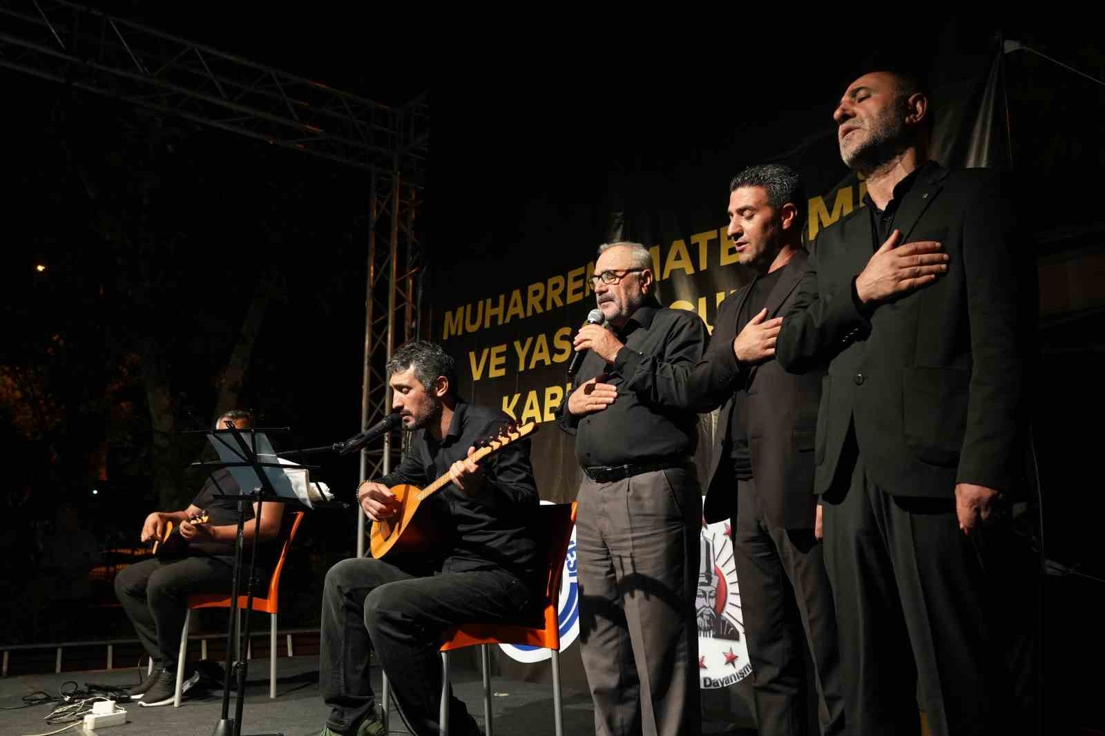 &rsquo;Yas-ı Muharrem&rsquo; anması Kartal&rsquo;da yapıldı
