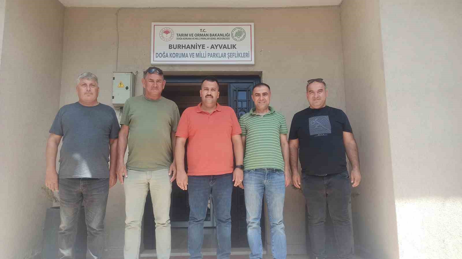 Av M&uuml;fettişlerinden, Şef Yeşiltaş&rsquo;a ziyaret
