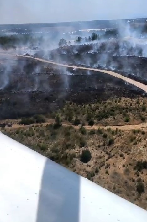 Antalya Aksu’daki orman yangını kontrol altına alındı
