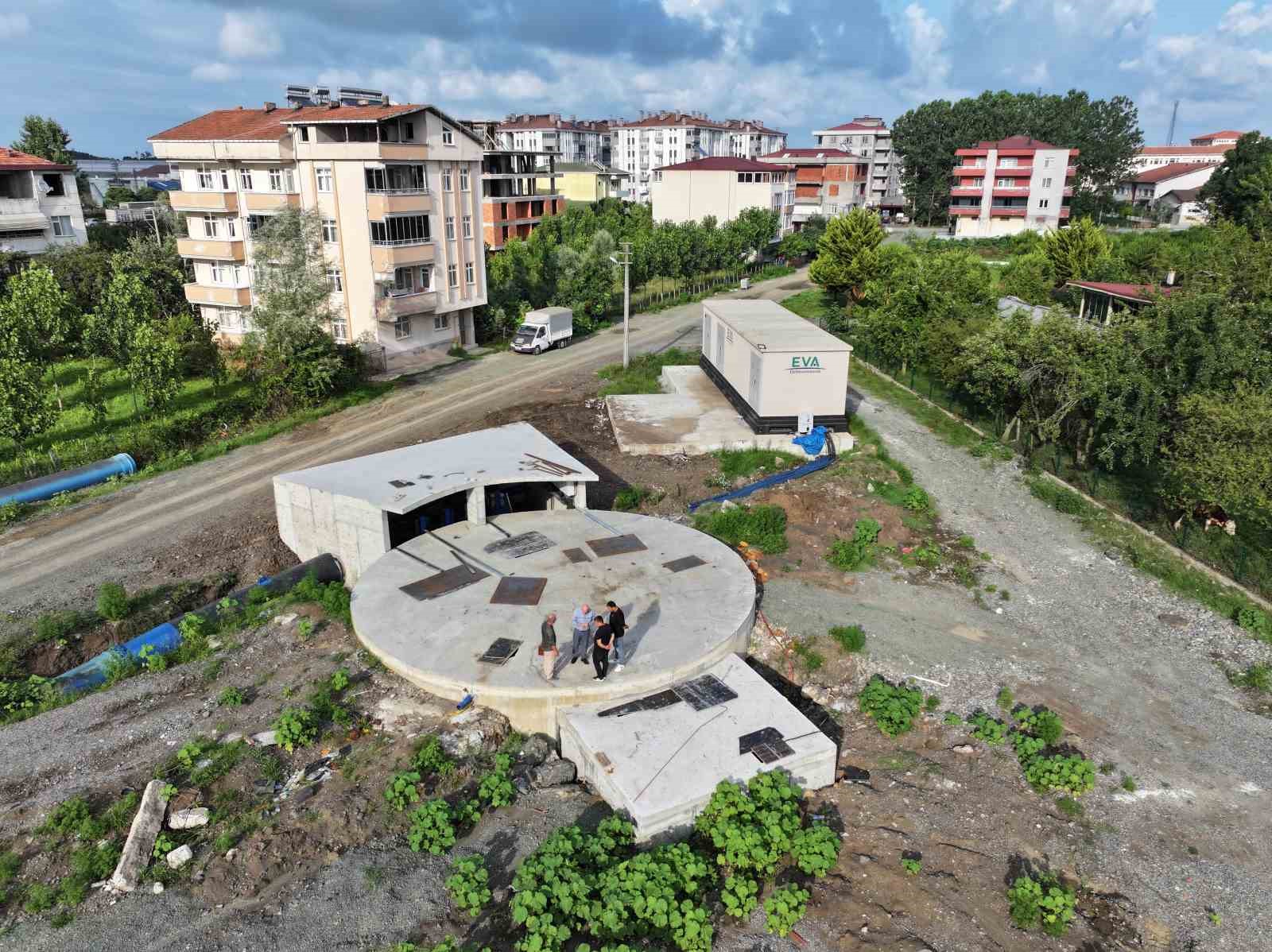 Terme sanayi bölgesinin su baskını sorununa neşter
