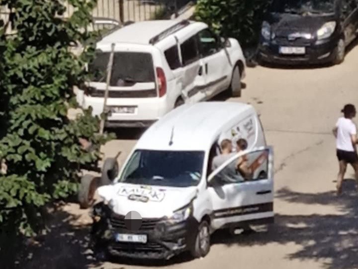 Erdek&rsquo;te trafik kazası: 1 yaralı
