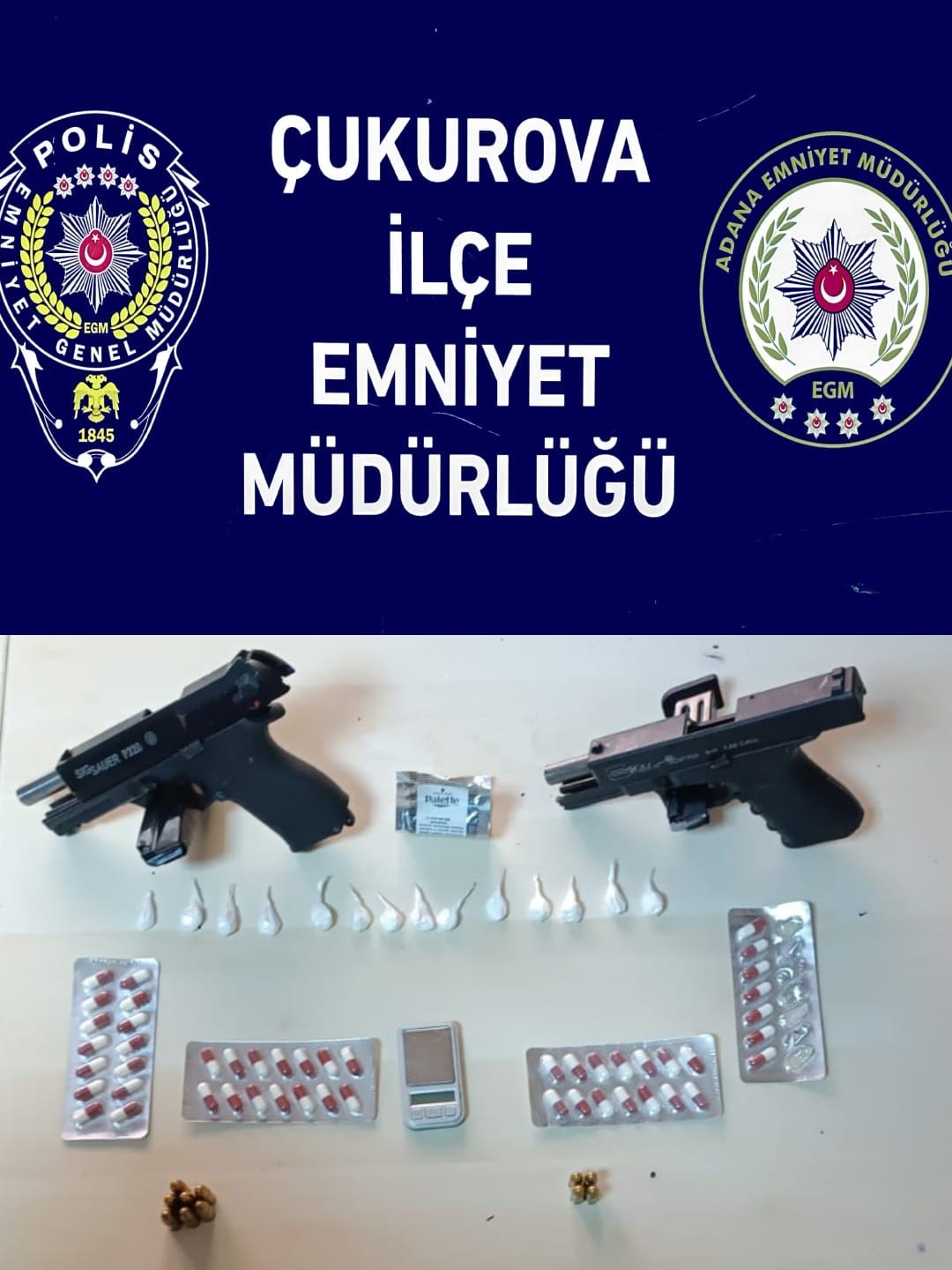 Uyuşturucu sattığı &ouml;ne s&uuml;r&uuml;len ş&uuml;pheliyi &Ccedil;ukurova polisi yakaladı
