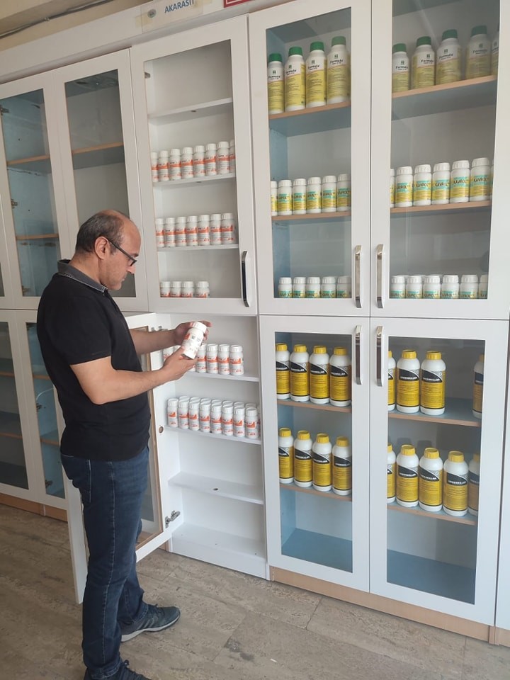 Bitki koruma ürünü bayilerinde denetim