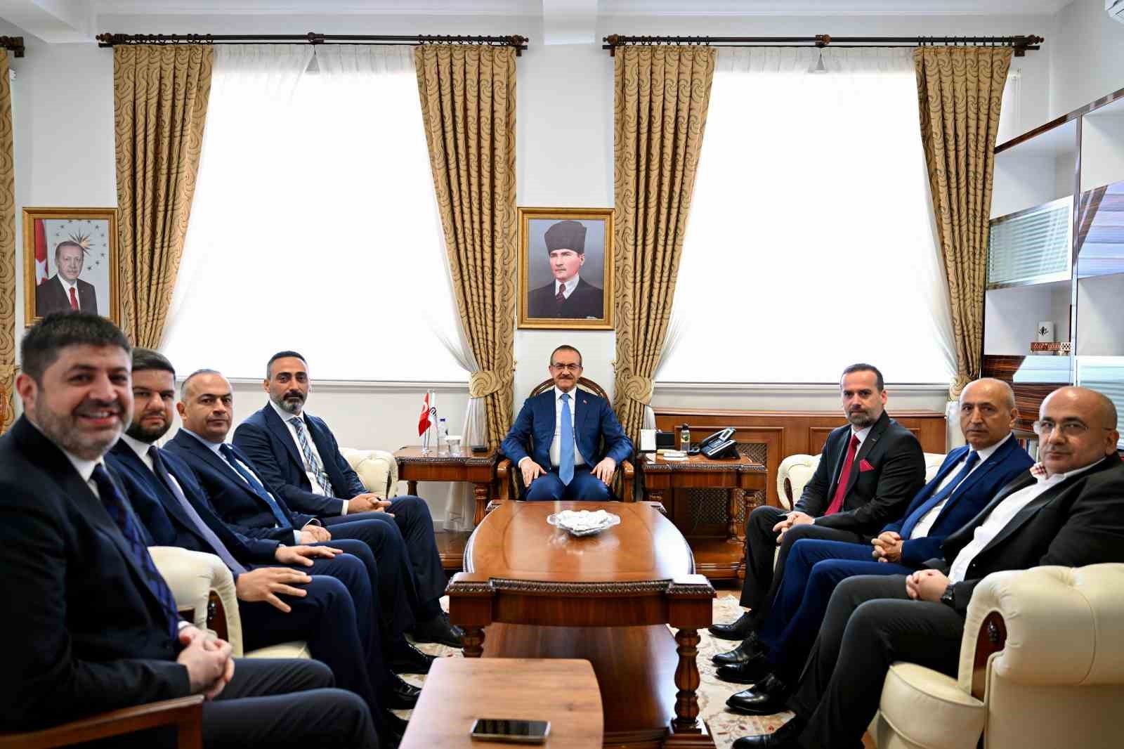 MAGİNDER&rsquo;den Vali Yavuz&rsquo;a ziyaret
