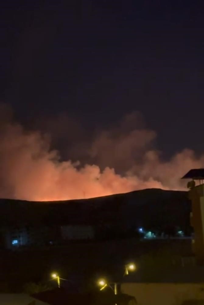 Diyarbakır’da çıkan anız yangını söndürüldü