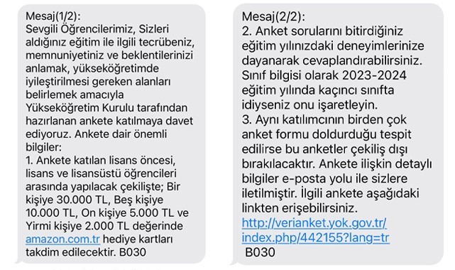 Öğrencisini memnun edemeyen Pamukkale Üniversitesinden tepki çeken anket