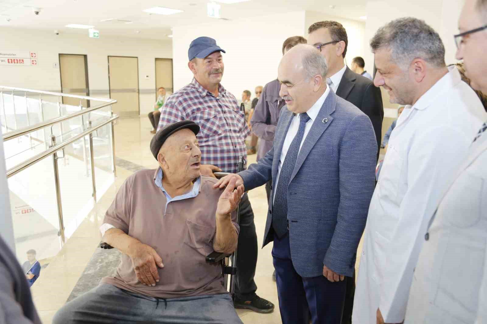 Vali Dağlı’dan Onkoloji Tanı ve Tedavi Merkezi’ne ziyaret