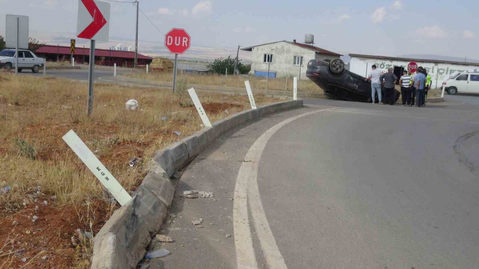 Kahramanmaraş&rsquo;ta trafik kazası: 1 yaralı
