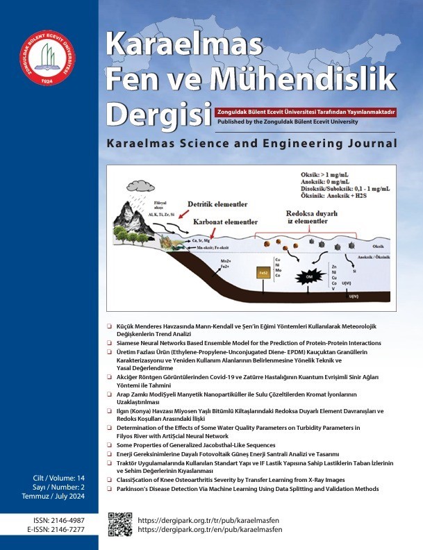 Karaelmas Fen ve Mühendislik Dergisi’nin yeni sayısı yayımlandı