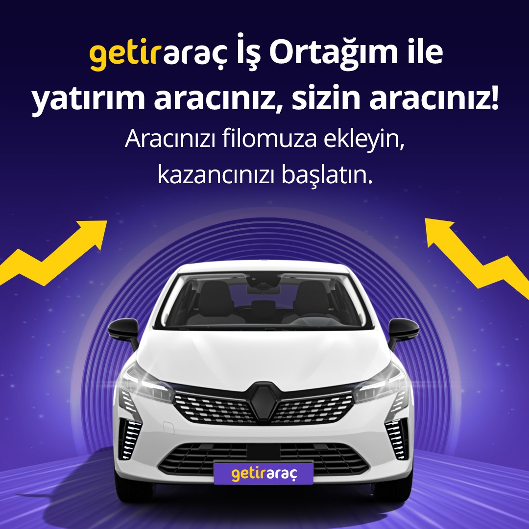 GetirAraç İş Ortağım duyuruldu