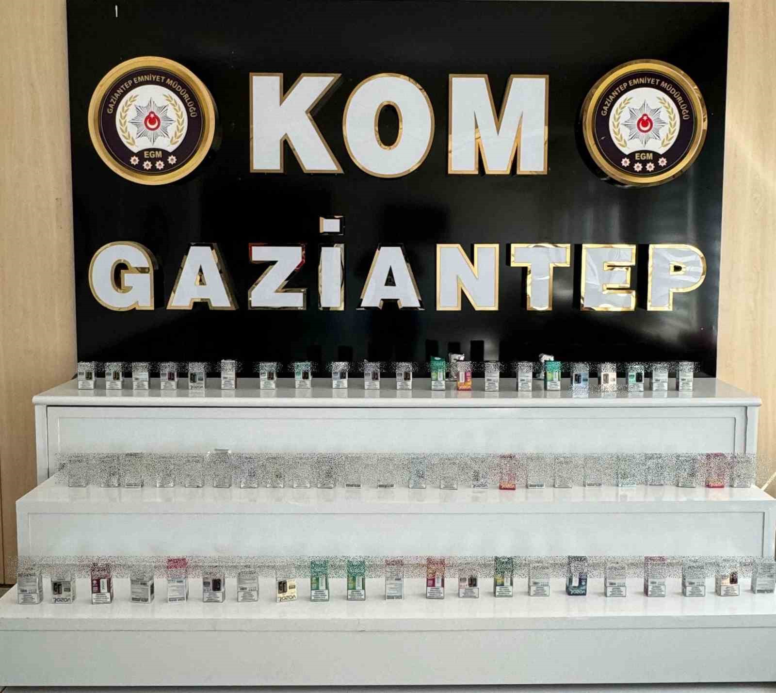 Gaziantep’te kaçakçılık operasyonu: 12 gözaltı