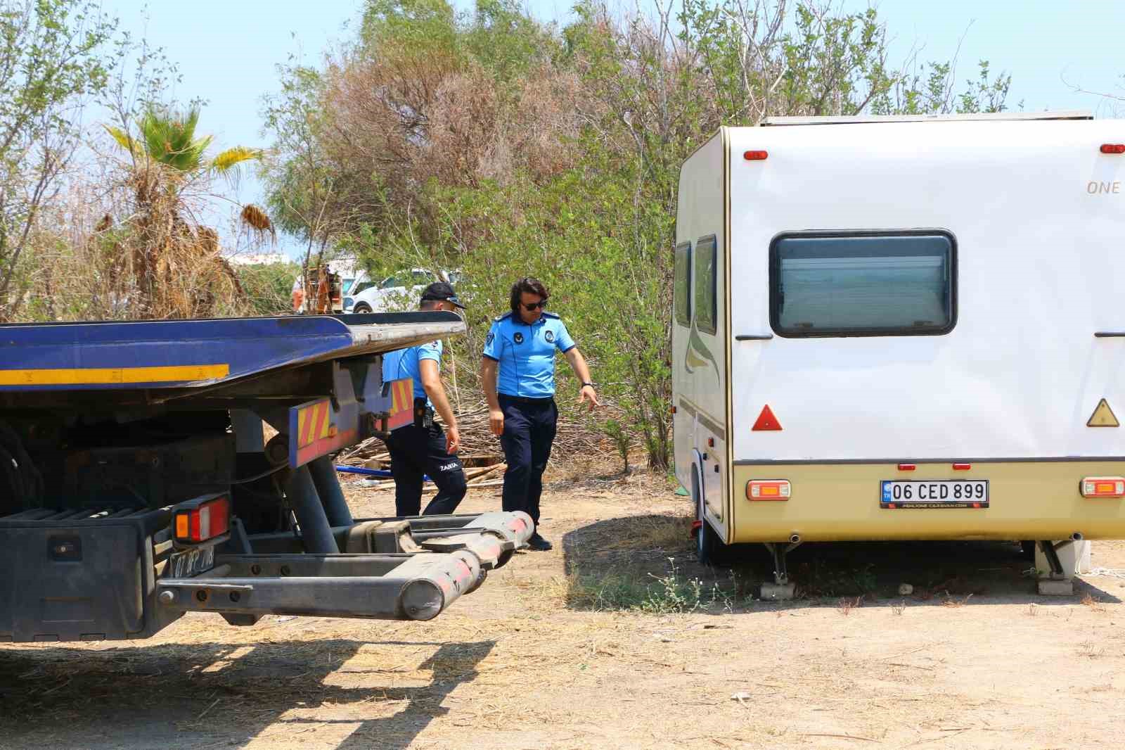 Antalya’da karavan operasyonu