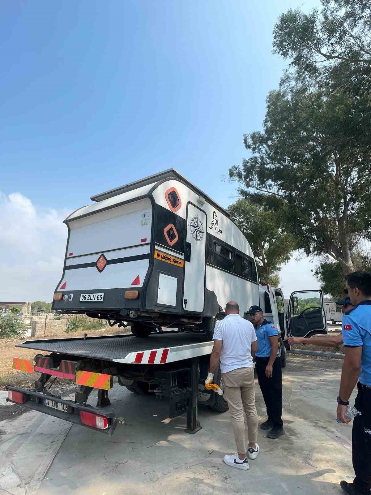 Antalya’da karavan operasyonu
