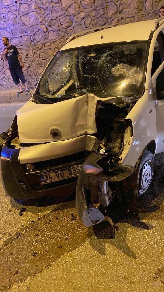 Elazığ’daki trafik kazası: 2 yaralı