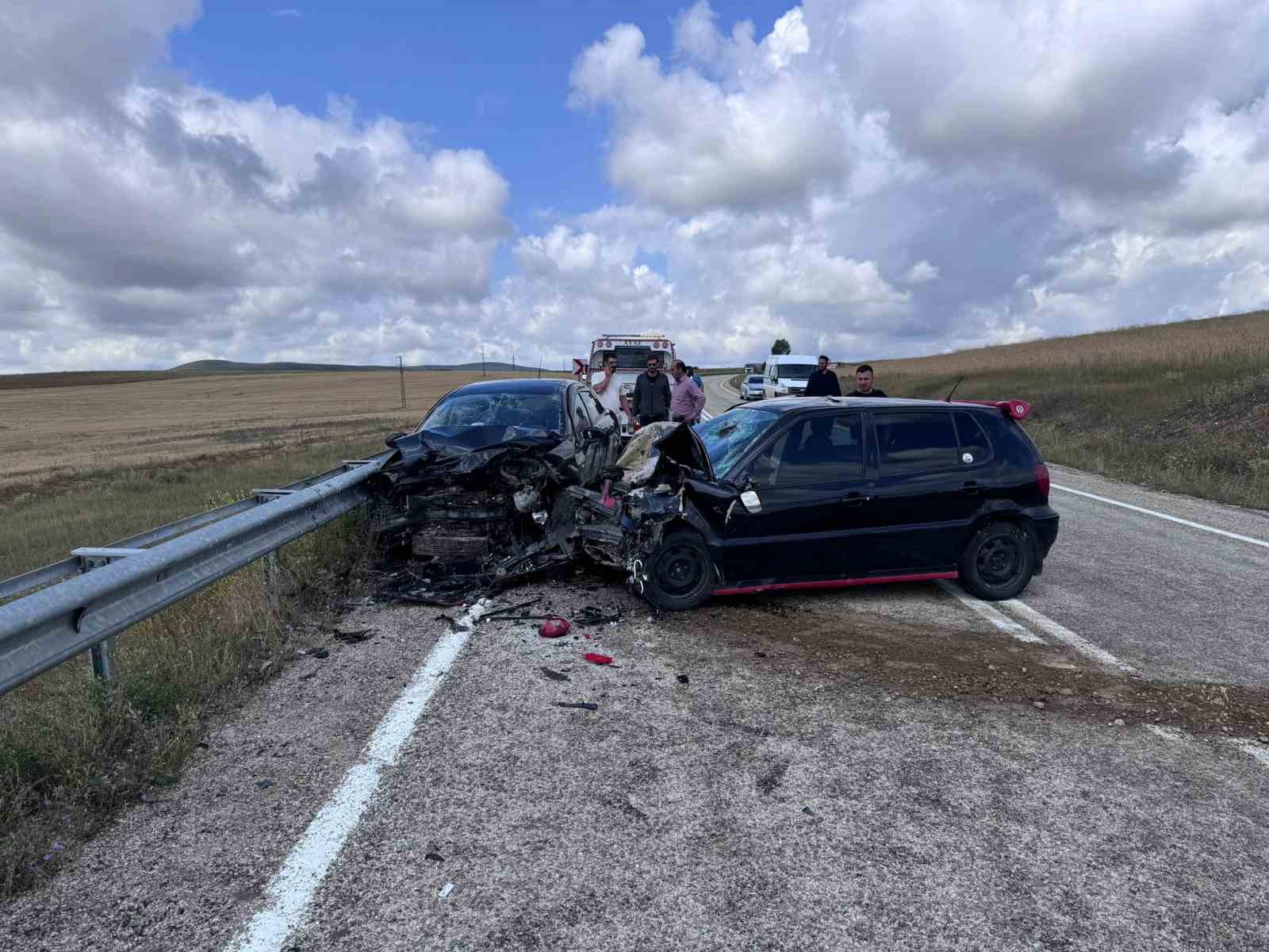 Bayburt’ta trafik kazası: 5 yaralı
