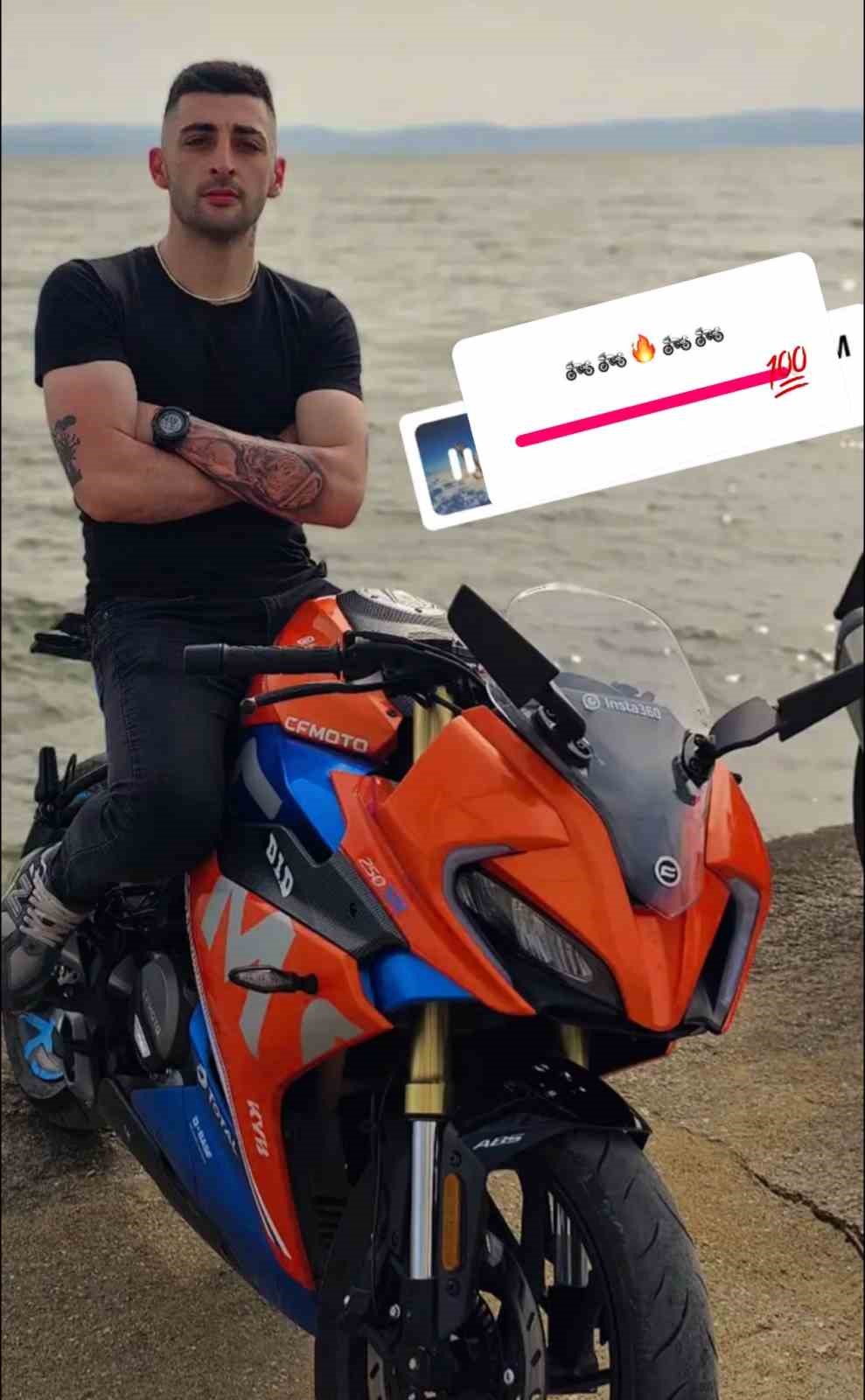 Sürat motorunu ölüme sürdü
